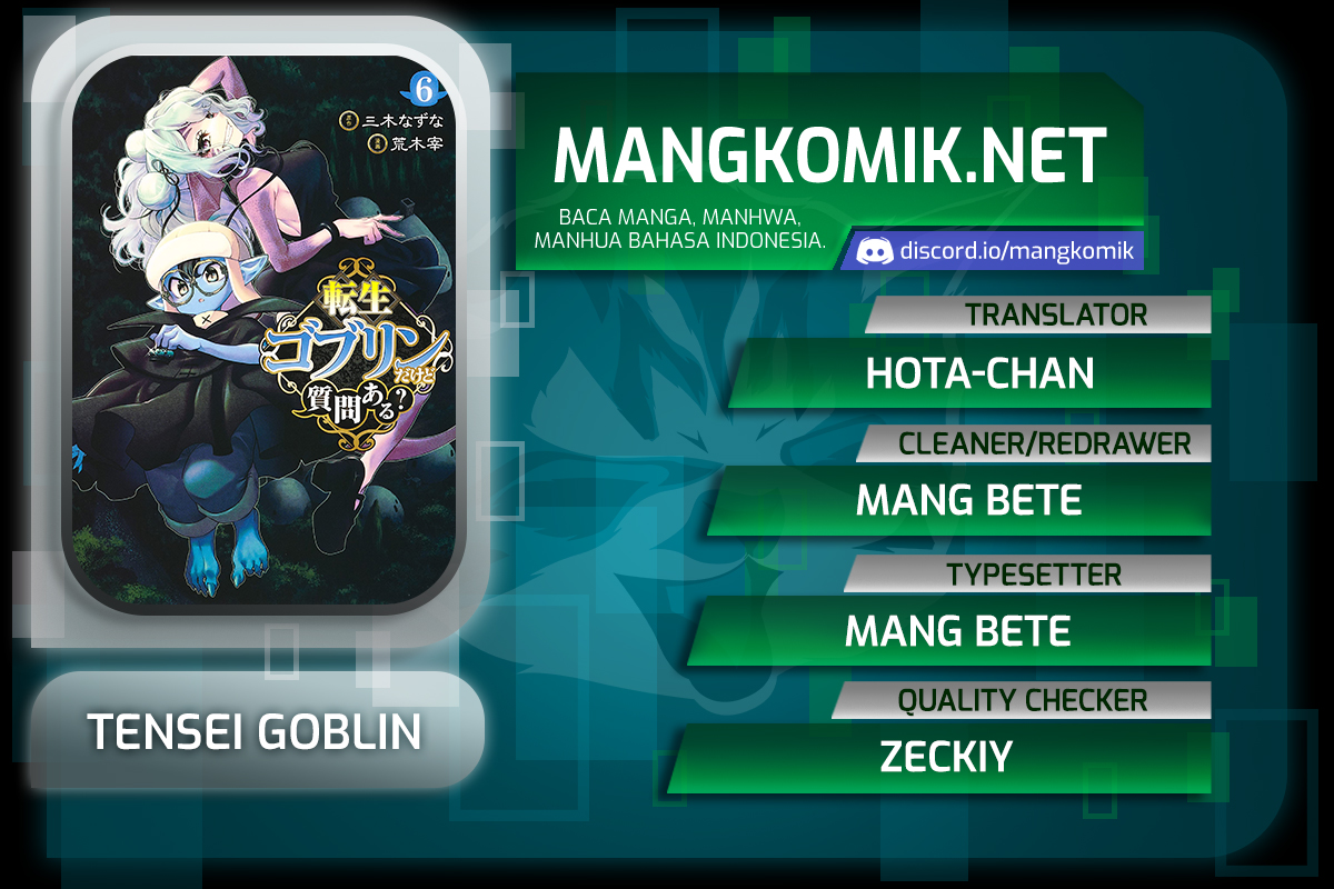 Tensei Goblin da kedo Shitsumon aru? Chapter 57 Bahasa Indonesia